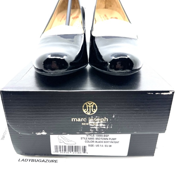 NIB Marc Joseph New York
Womens Midtown Patent Leather Pump Size: 7.5 - Picture 11 of 12
